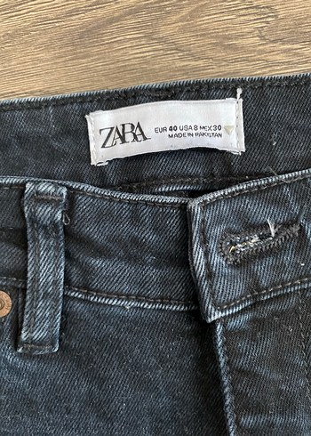 Gri Normal Boy Kadın Denim Jean - Görsel 2