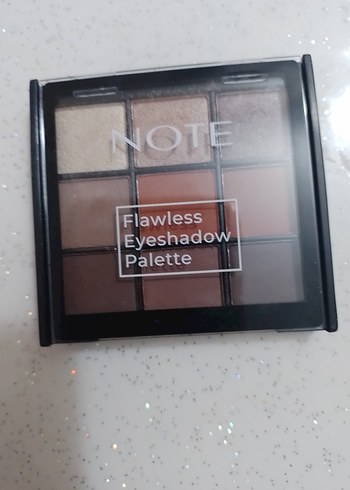 Note Flawless Göz Farı Paleti - Koyu Bej