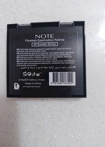 Note Note Flawless Göz Farı Paleti - Koyu Bej