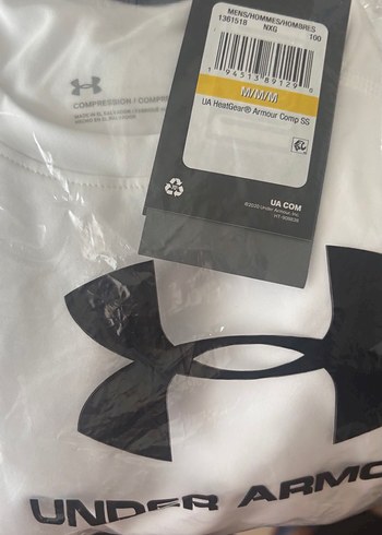 Under Armour beyaz compression m beden