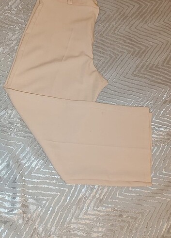 Pantolon pudra rengi 