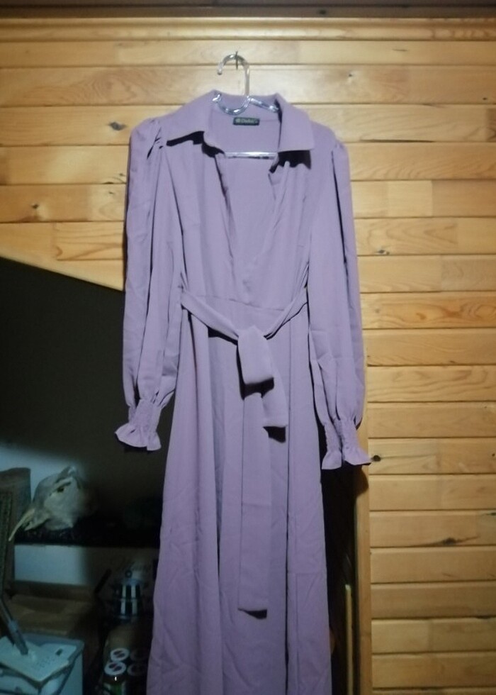 Mor elbise - Görsel 2