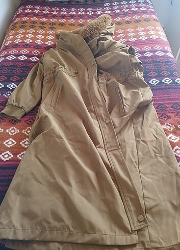 Kahverengi uzun mont - Görsel 2