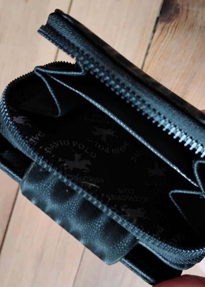 Siyah kadın cüzdan - Görsel 3