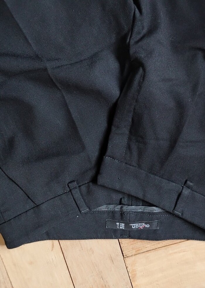 Siyah kumaş pantolon  - Görsel 4