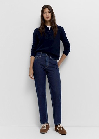 Momfit Yüksek bel Jean - Görsel 5