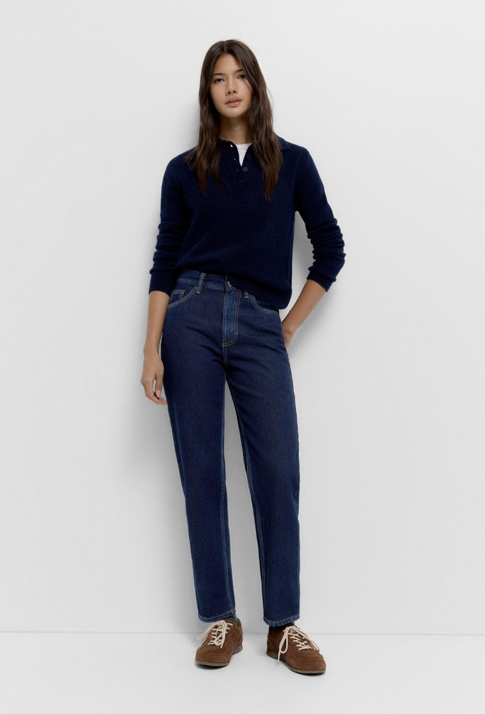 Momfit Yüksek bel Jean - Görsel 5