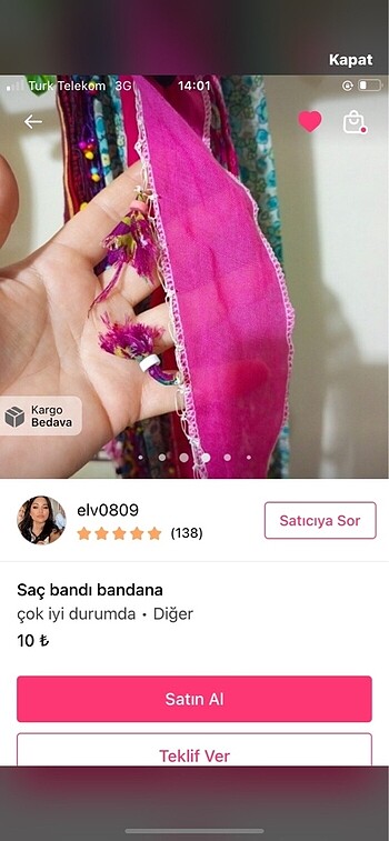 s Beden Bandana