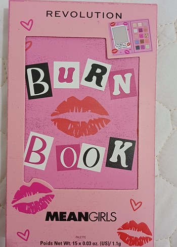 Revolution Mean Girls Burn Book Göz Farı Paleti