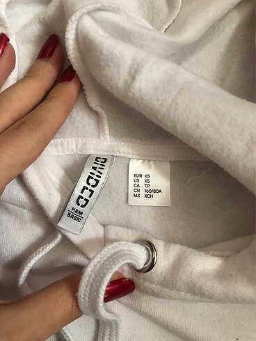 xs Beden Crop sweat
