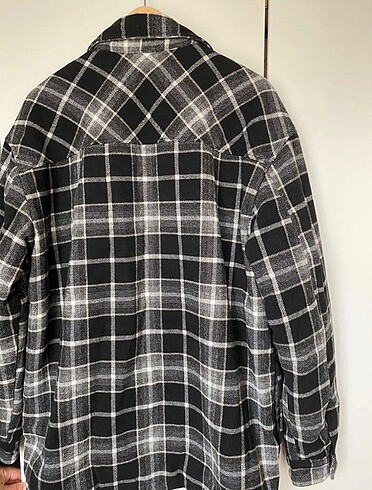 l Beden siyah Renk Bershka erkek mont/kaban
