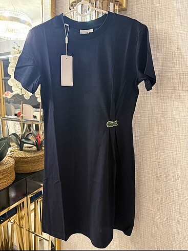 Lacoste lacivert elbise