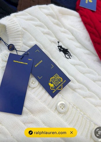 Beyaz Örgü Kadın Hırka - Görsel 2