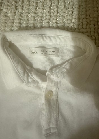 Uzun Kollu Beyaz Erkek Polo Tişört - Görsel 2