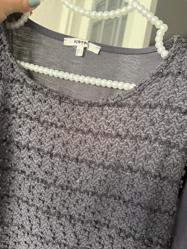 Koton marka Gri Kadın Bluz - Görsel 2