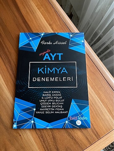 AYT KİMYA DENEMESİ
