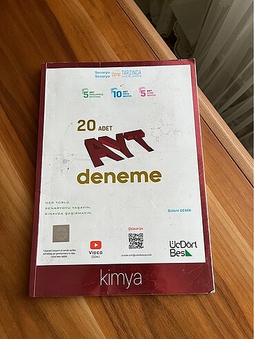 Ayt kimya deneme