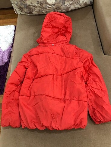 Zara Zara kız çocuk kırmızı mont