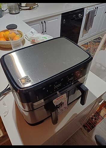 Tefal Tefal Dual Easy Fry&Grill Çift Bölmeli Airfryer