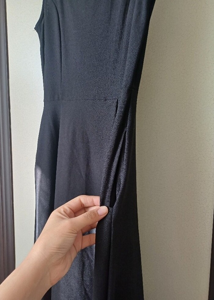 Siyah elbise  - Görsel 3