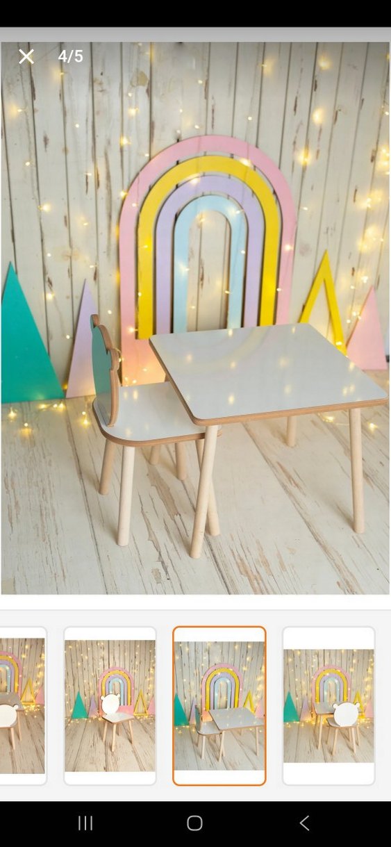 cocuk etkinlik ahşap masa - Görsel 2