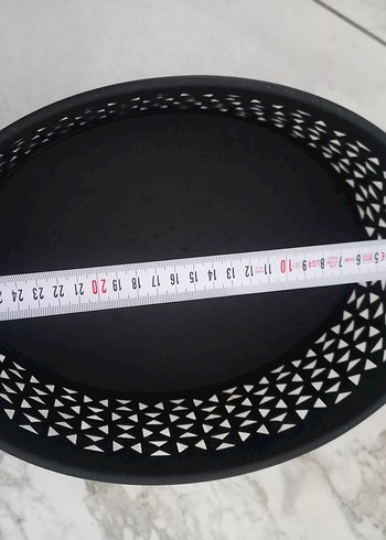 siyah metal ekmeklik patateslik ve dekoratif cok amacli sepet - Görsel 4