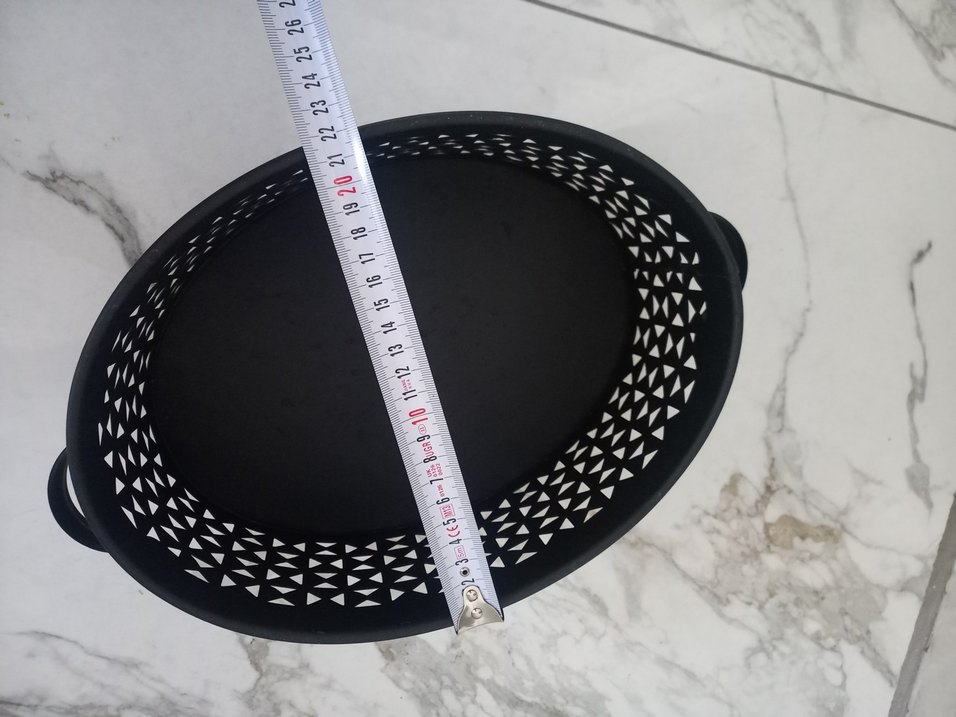 siyah metal ekmeklik patateslik ve dekoratif cok amacli sepet - Görsel 5