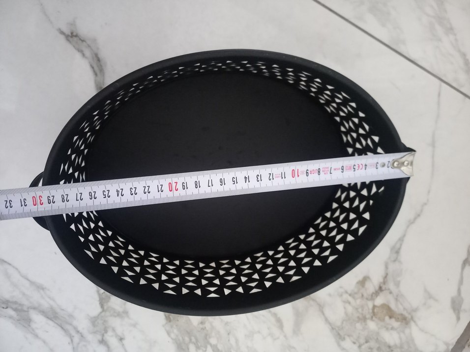 siyah metal ekmeklik patateslik ve dekoratif cok amacli sepet - Görsel 4