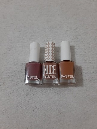 pastel marka 3 adet oje