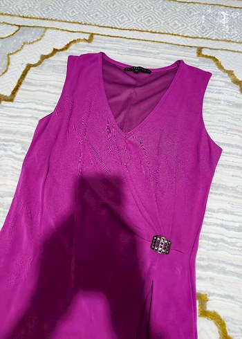 beymen studio marka mor elbise - Görsel 3