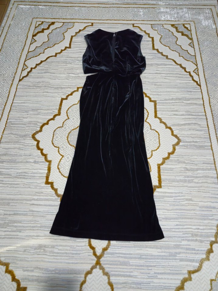 Koton Marka velur Elbise - Görsel 2