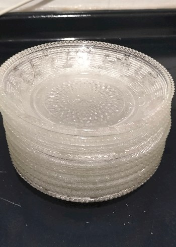 İşlemeli Parlak Beyaz Tabak - Görsel 7