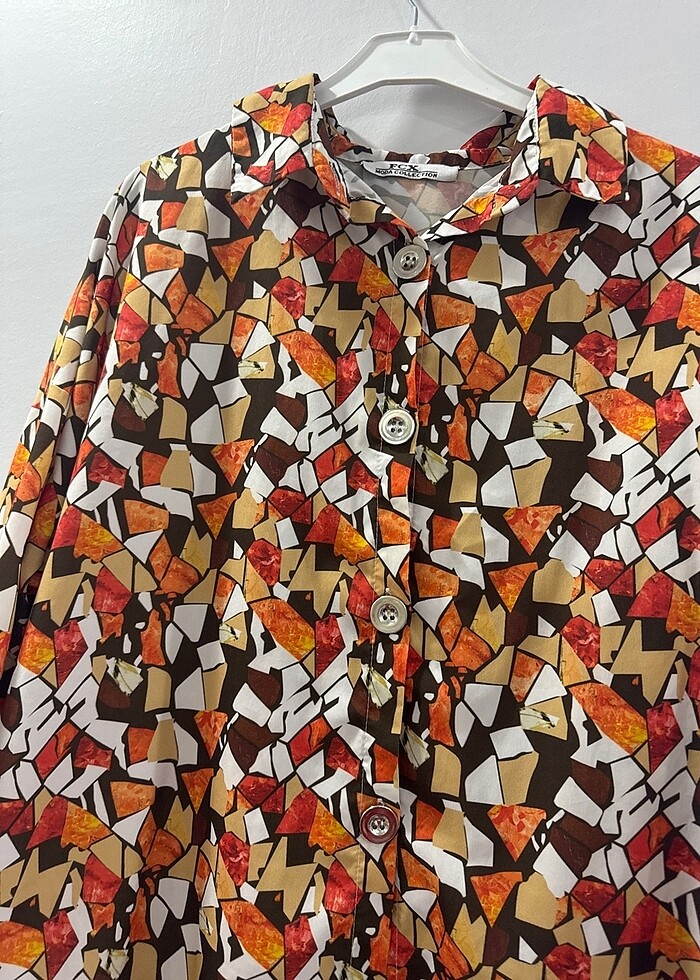 Desenli gömlek - Görsel 2