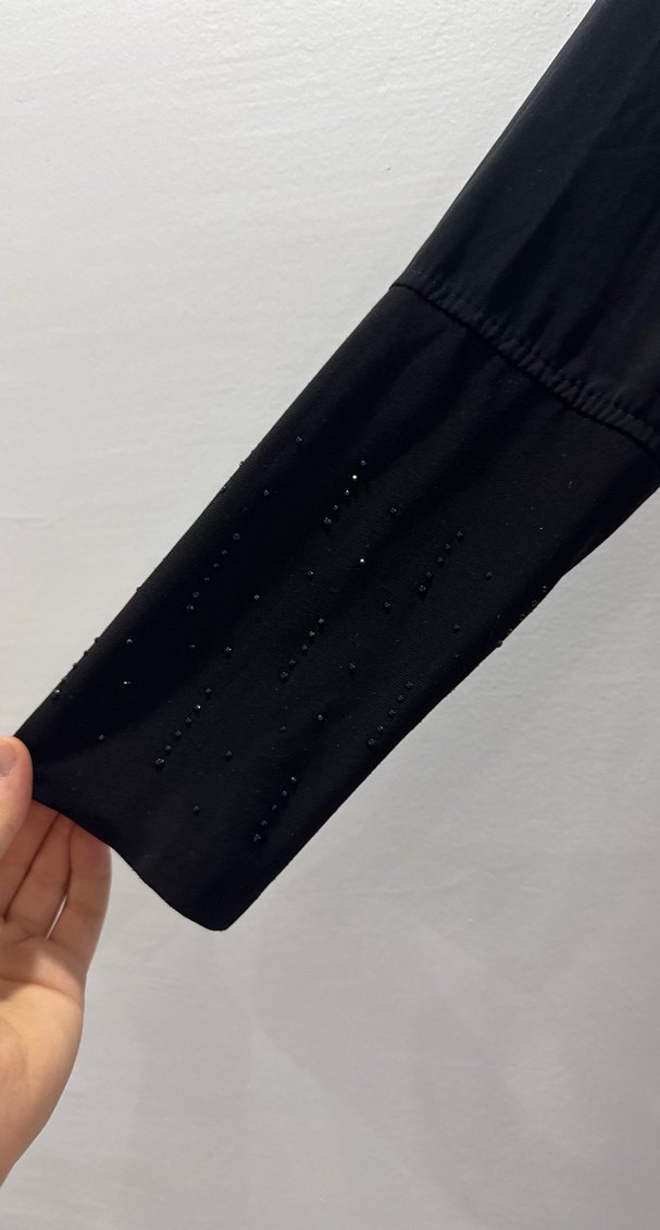 Siyah ferace - Görsel 2