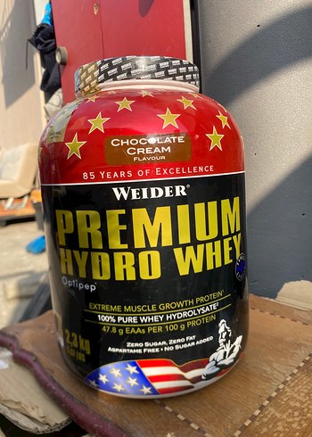 Weider premium hydro whey protein tozu çikolata krema aromalı