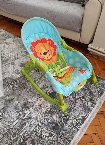 Fisher Price sallanan beşik ve sandalye