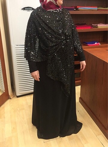 Diğer Siyah simli abiye