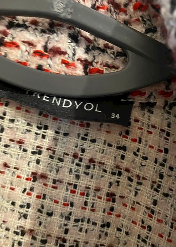 Düğmeli Tüvit Ceket xs yeni - Görsel 5