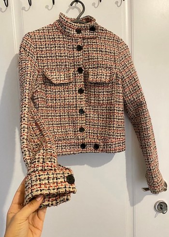 Düğmeli Tüvit Ceket xs yeni - Görsel 2