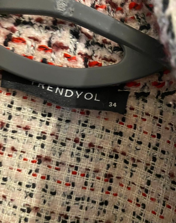 Düğmeli Tüvit Ceket xs yeni - Görsel 5