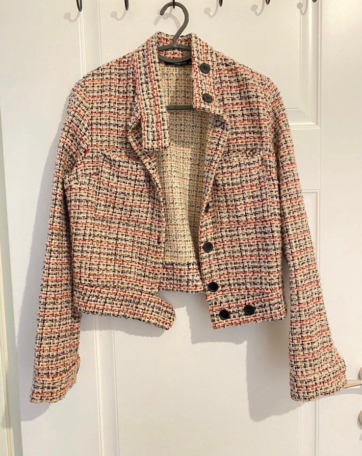 Düğmeli Tüvit Ceket xs yeni - Görsel 4