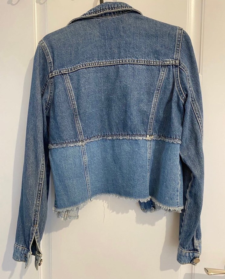 Koton Kot Denim Ceket 36 - Görsel 4