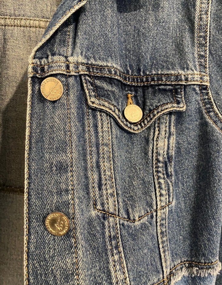 Koton Kot Denim Ceket 36 - Görsel 2