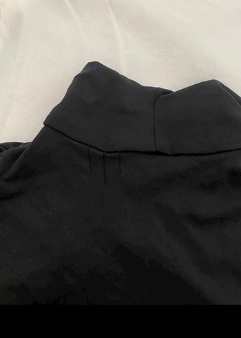 Zara siyah uzun elbise s yeni - Görsel 4