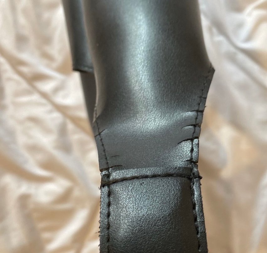 Siyah Deri Kadın Çanta - Görsel 4