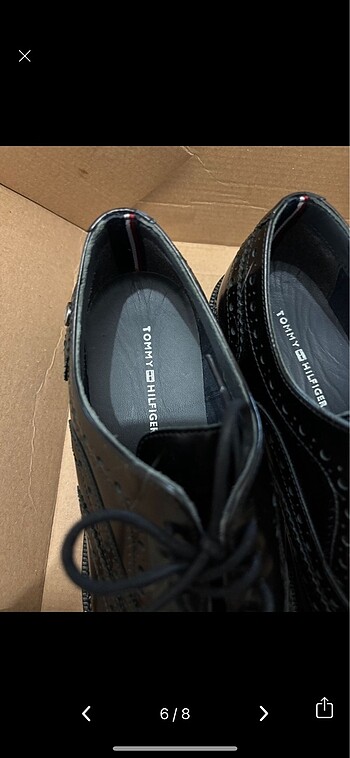 Tommy Hilfiger oxford / loafer ayakkabı - Görsel 7