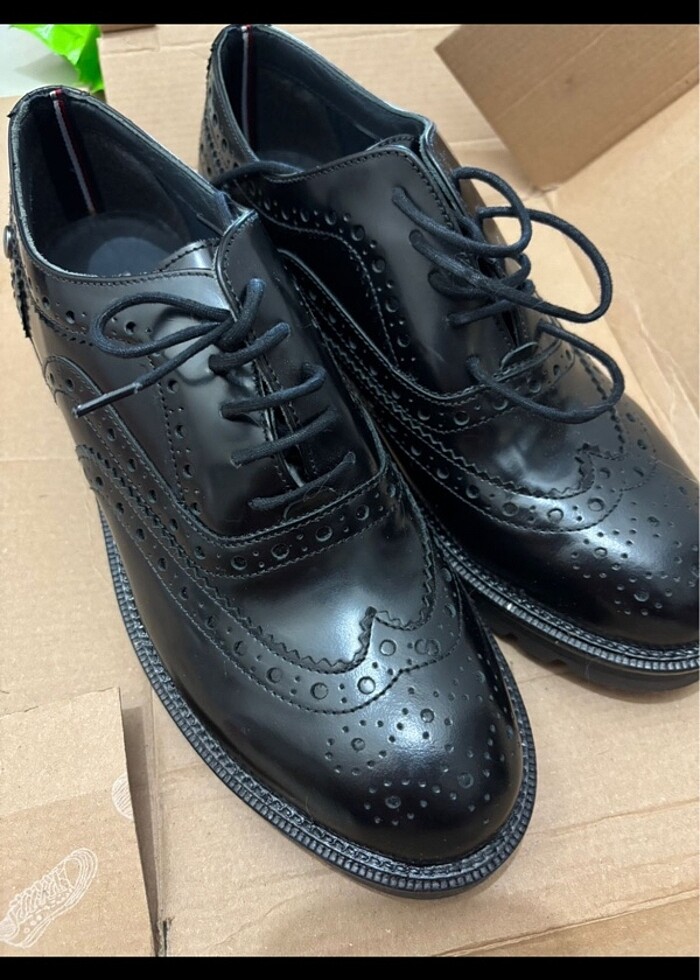 Tommy Hilfiger oxford / loafer ayakkabı - Görsel 2