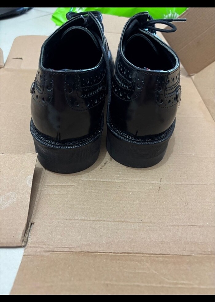 Oxford / Loafer deri ayakkabı - Görsel 5