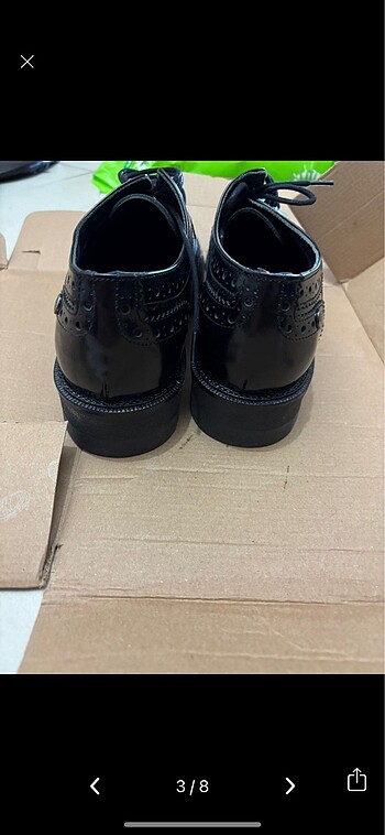 Oxford / Loafer deri ayakkabı - Görsel 8