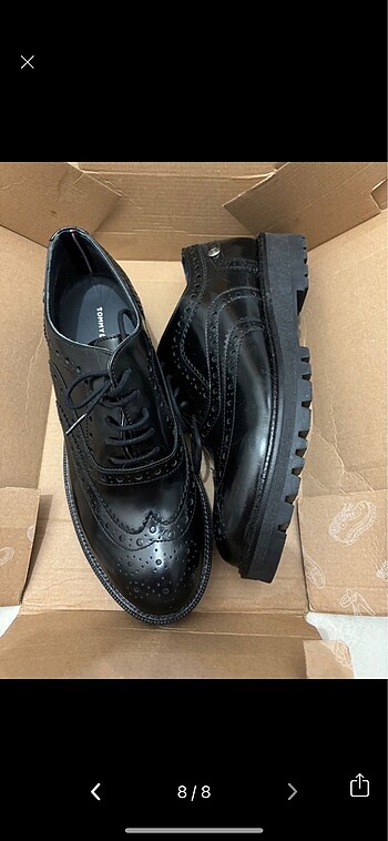 Oxford / Loafer deri ayakkabı - Görsel 5